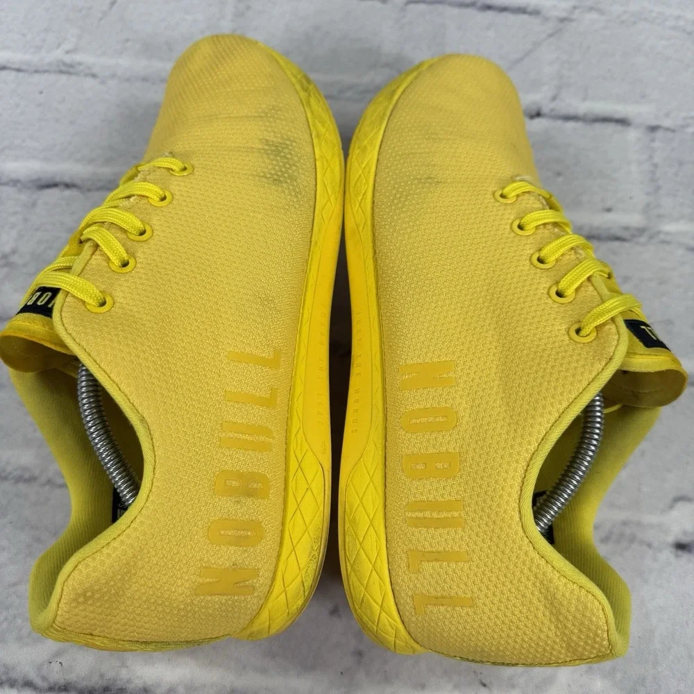 NoBull SuperFabric Trainers Lemon Drop Yellow Shoes Men's 12.5 Women's 14 Unisex